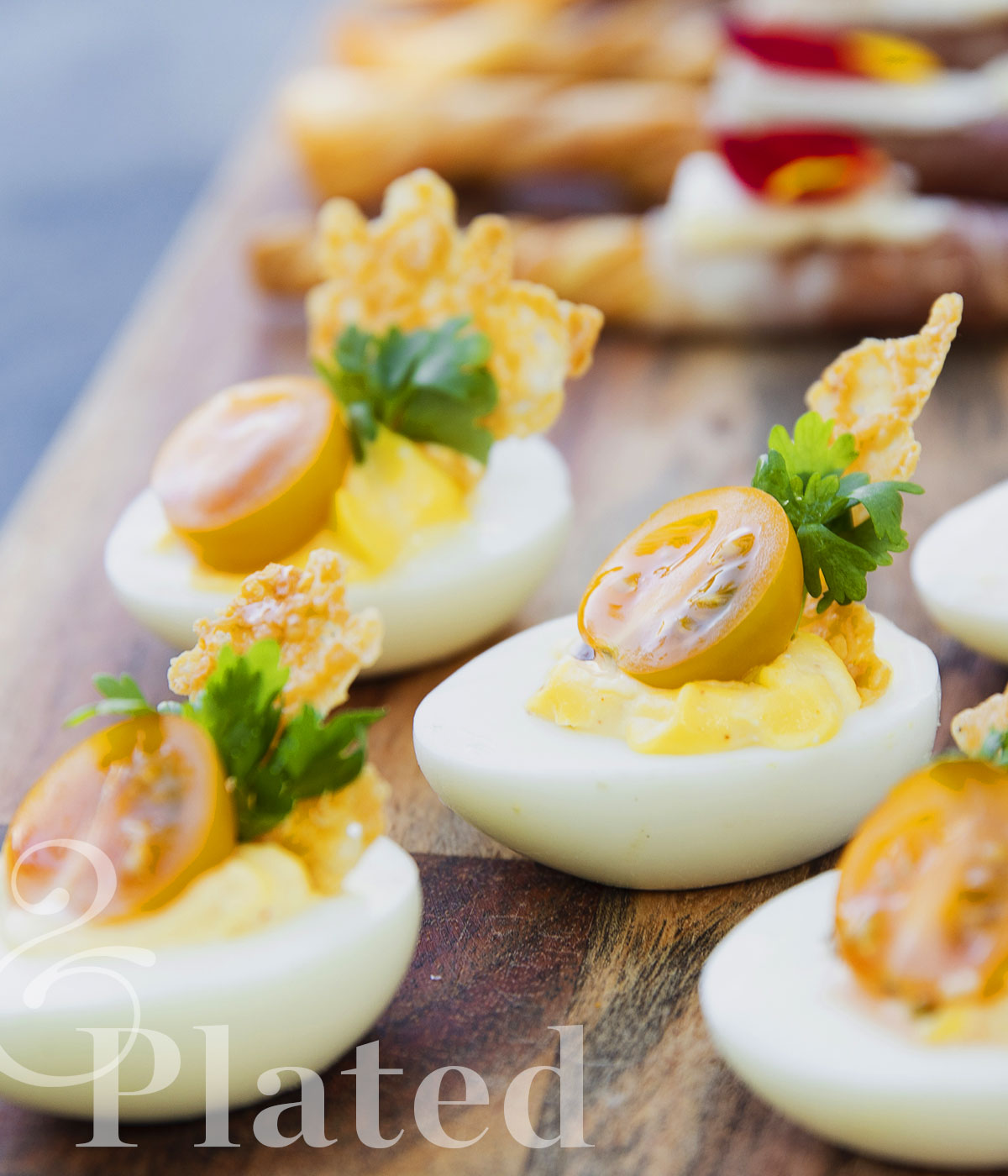 deviled eggs Image with Text Overview - mobile version